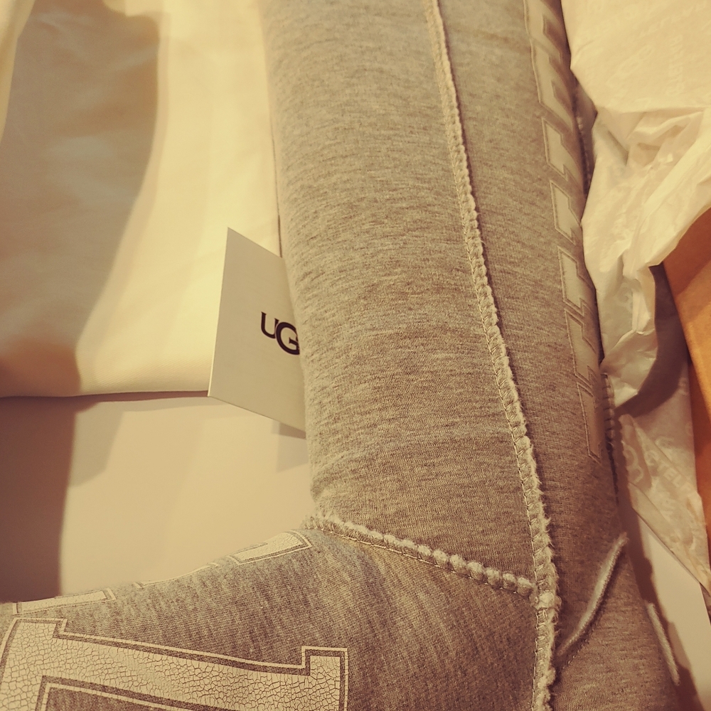 UGG X BOOT TELFAR GREY KNEE HIGH TALL CLASSIC - 9 - Picture 3 of 5
